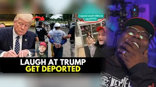 Illegal Immigrant Threatens Donald Trump Then INSTANTLY Gets Deported [upl. by Llevel395]