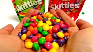 Skittles Candy Packs  Crazy Sours amp Fruits [upl. by Vladi]