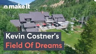 Inside Kevin Costners 250000 Per Week Aspen Estate [upl. by Brook]