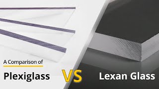 A Comparison of Acrylic Plexiglass vs Polycarbonate Lexan Glass [upl. by Fanni]