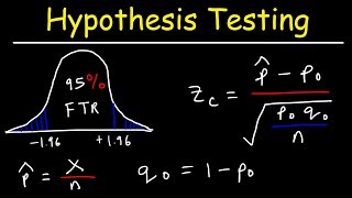 Hypothesis Testing  Solving Problems With Proportions [upl. by Elrahc]