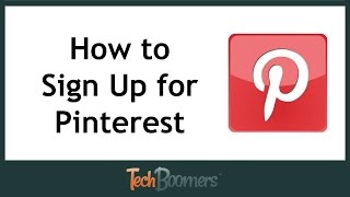 How to Sign Up For Pinterest [upl. by Enyad753]