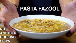 creamy PASTA E FAGIOLI the Italian way [upl. by Kanal]