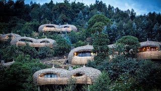 Bisate Lodge Rwanda SPECTACULAR hotel near the gorillas [upl. by Aynat560]