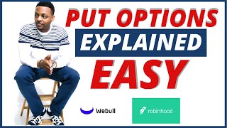 Put Options Explained Easy For Beginners Only🔥🔥🔥  Options Trading for Beginners [upl. by Ainnek]