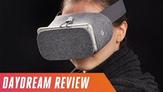 Google Daydream View VR headset review [upl. by Aedni]