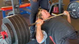 Heavy incline chest day  Mike O’Hearn [upl. by Audris]