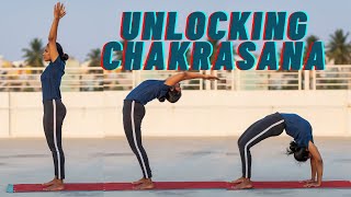 How to do Chakrasana Wheel pose complete process [upl. by Ogilvie]