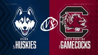 Gamecock Womens Basketball – Full Game 24 of the 20192020 Season vs UConn 21020 HD [upl. by Ferne224]