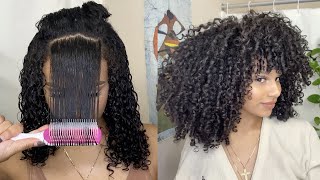 How To Denman Wash n Go Routine for Defined Curls [upl. by Iz]