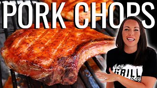 THE BEST Smoked Pork Chops  How To [upl. by Ragas]