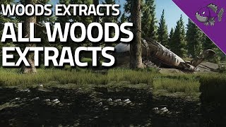 All Woods Extracts  Extract Guide  Escape From Tarkov [upl. by Reemas]