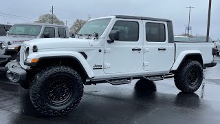 2021 Jeep Gladiator Covert Edition Leveled on 35s Review [upl. by Mellen]