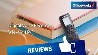 Olympus Voice Recorder VN541PC [upl. by Kristoforo167]