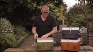 Everdure by Heston Blumenthal CUBE Charcoal Barbeque [upl. by Atteoj]