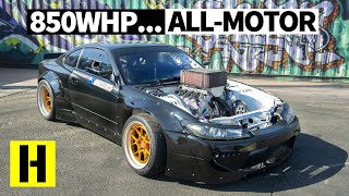 Most Savage NA V8 Drift Build Carl Thompsons 850hp Nissan S15 [upl. by Suoicul]