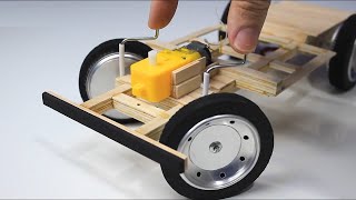 NOVO MÉTODO REVELADO Como fabricar um carrinho de controle remoto RC sem motor Stirling [upl. by Feliks831]