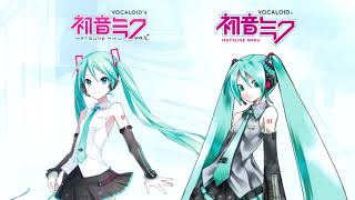 Speech Practice Hatsune Miku V4X amp V2 comparison [upl. by Pascale481]