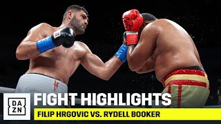 HIGHLIGHTS  Filip Hrgovic vs Rydell Booker [upl. by Ailhat97]