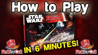 How to Play Star Wars Risk  Roll For Crit [upl. by Elocin142]