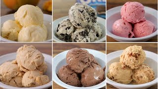 7 Easy Homemade Ice Cream Recipes No Ice Cream Machine [upl. by Ahsilef896]