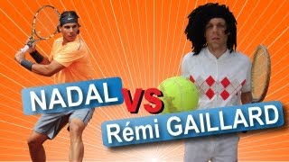 NADAL Vs REMI GAILLARD 🎾 [upl. by Eniawd]