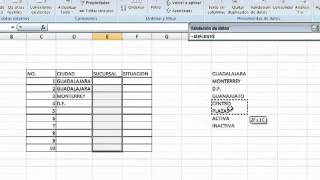 VALIDACION DE DATOS LISTA [upl. by Wendel]