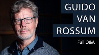 Creator of Python Programming Language Guido van Rossum  Oxford Union [upl. by Eanore]