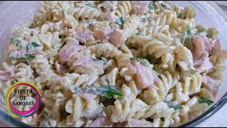 PASTA FRIA DE FUSILLI  Riquísima [upl. by Anoet791]