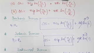 ThermodynamicsPart V Entropy Calculations Gibbs Free Energy [upl. by Thanh]