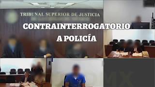 FUERTE CONTRAINTERROGATORIO A POLICÍA EN AUDIENCIA DE JUICIO [upl. by Bohun]