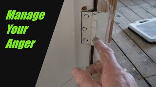 How To Fix Loose Door Hinge Screws [upl. by Shulins]