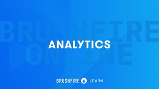 Brushfire Virtual Events  Analytics [upl. by Srevart]