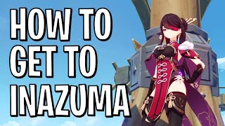 Genshin Impact How to Get to Inazuma [upl. by Aihsenot]