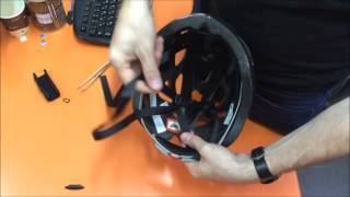 How to replace the helmet strap clip [upl. by Wilkey]