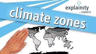 climate zones explained explainity® explainer video [upl. by Aynatal445]