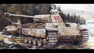 2 SS Panthers vs 21 US Shermans [upl. by Evelina]