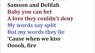 Pointer Sisters  Fire Lyrics [upl. by Ader]