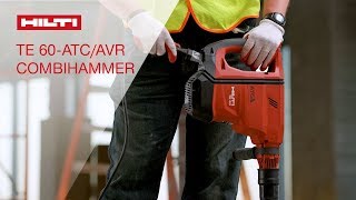 OVERVIEW of Hiltis TE 60ATCAVR SDS max combihammer [upl. by Nalid]