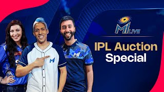 MI LIVE IPL Auction 2024  Mumbai Indians [upl. by Bianka545]