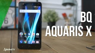 BQ Aquaris X análisis review en español [upl. by Aloap]