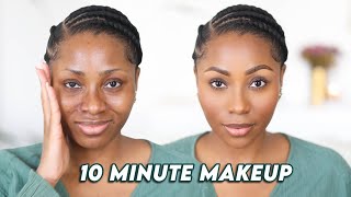 10  MINUTE EVERYDAY MAKEUP FOR WORK amp SCHOOL NO FALSE EYELASHES NO BAKING  BEGINNER FRIENDLY [upl. by Sucitivel]