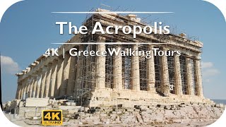 The Acropolis Of Athens Parthenon  4K Virtual Tour  Greece Walking Tours [upl. by Miguelita]