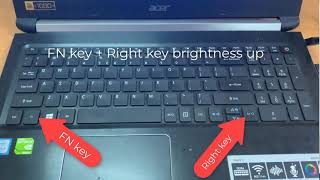 How to Adjust the Brightness on a Acer Laptop [upl. by Luttrell396]