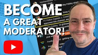 Chat Moderator on Youtube  How to Become a Great Moderator [upl. by Maurizio]