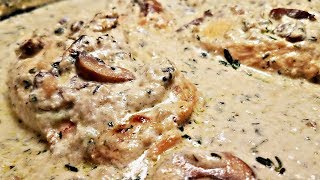 Creamy Garlic Chicken Breast Recipe [upl. by Heuser900]