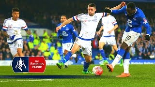 Lukaku’s superb solo goal v Chelsea  201516 Emirates FA Cup R6  Goals amp Highlights [upl. by Malynda]