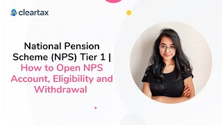 National Pension Scheme NPS Tier 1  How to Open NPS Account Eligibility and Withdrawal [upl. by Ecnirp]