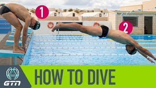 How To Dive For Swimming  A Step By Step Guide [upl. by Nanyt285]