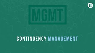 Contingency Management [upl. by Aiken]